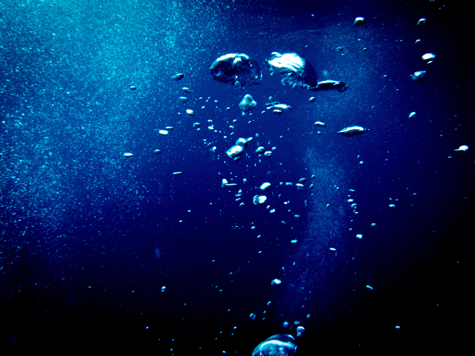 Bubbles In The Deep Ocean